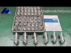 Paslanmaz Çelik Tel İzolatör Makine Aksesuarları Savunma Araçları Zırhlı Araç