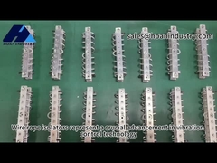 Endüstriyel Uygulamalarda titreşim şok kontrolü için kompakt JGX-0160 Tel ip izolatörü