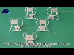 Sessiz Endüstriyel İşlemler için Sıcaklığa Sabit GR4-18D-A Tel İp titreşim izolatörü