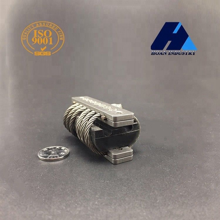 Çelik spiral tel ip izolatörleri Kablo makinesi kompresör transformatör Demiryolu motoru jeneratör