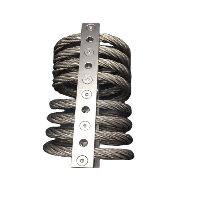 Ağır Güçlü Tel İp titreşim izolatörleri Transformör Demiryolu Motoru Stand Generating Set Motor