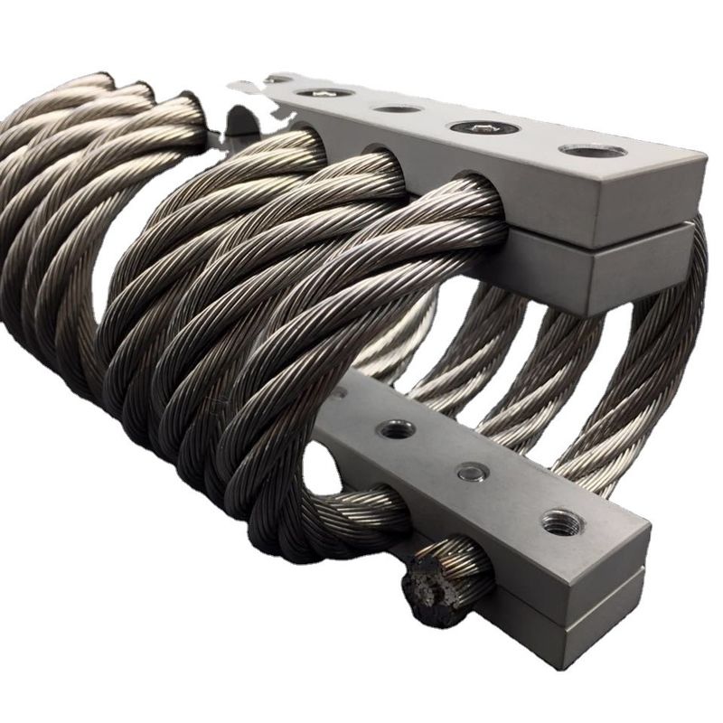 JGX-0488S-20A SS 304 paslanmaz çelik şok emici konteyner için tel ip izolatörü