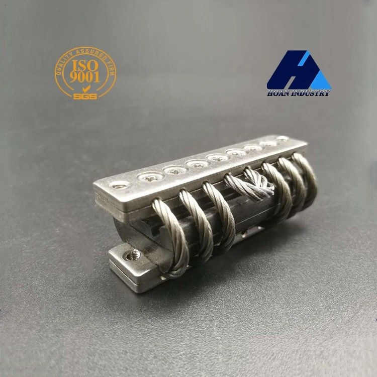 Elektrik Kabineti GX-N Serisi Kauçuk Pad 100G titreşim şok koruma sistemleri için Tel ip damper