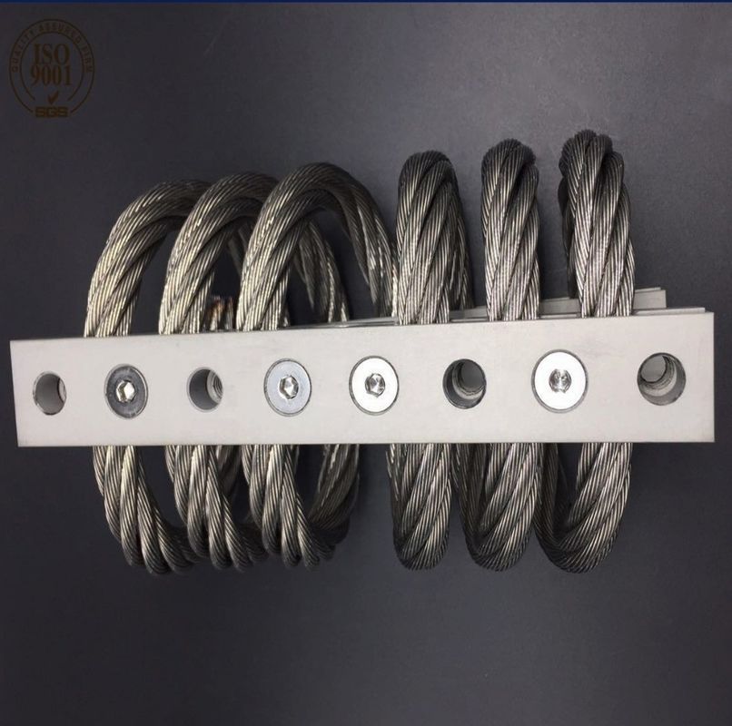 Alüminyum Savunma Zırhlı Araçlar Fırlatıcı Motor Stand Enerji Şok titreşim yalıtımı JGX-1276D-233B Tel ip izolatörü