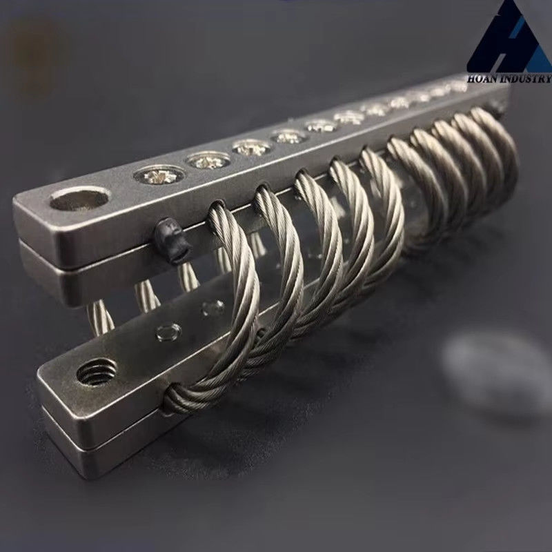Stainless Steel Wire Rope Vibration Isolator for Aerial and Communication Su geçirmez ve dayanıklılık JGX-0400-31.5A