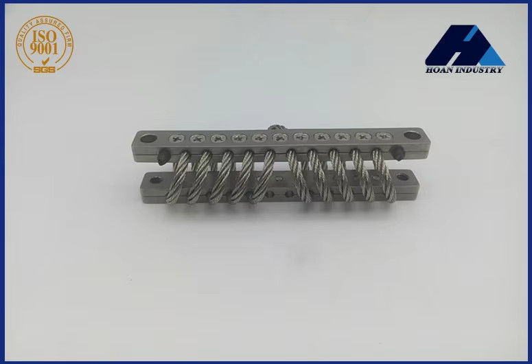 Yüksek performanslı şok ve titreşim izolasyonu için paslanmaz çelik tel ip izolatörleri JGX-0400-37A