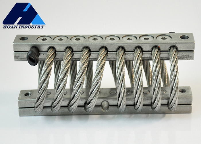 JGX-0648D-79A Hassas İşlenmiş Tel İpi titreşim izolatörü 30Hz Rezonans Frekansı 10 Hz İzolasyon Frekansı