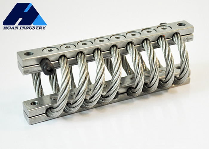 JGX-0648D-79A Hassas İşlenmiş Tel İpi titreşim izolatörü 30Hz Rezonans Frekansı 10 Hz İzolasyon Frekansı