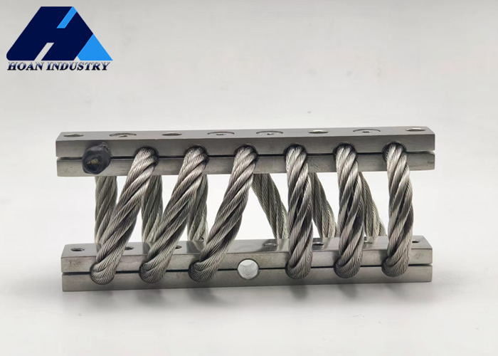 JGX-0956D-80A Keskin Enstrümanlar için Tel İp titreşim izolatörü 6 Loop 9.5mm Diametresi Maksimum Statik Yük 80kg
