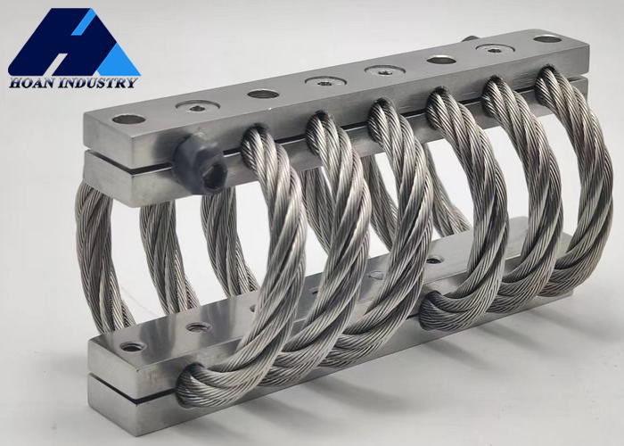 JGX-0956D-80A Keskin Enstrümanlar için Tel İp titreşim izolatörü 6 Loop 9.5mm Diametresi Maksimum Statik Yük 80kg
