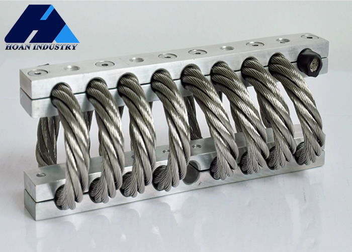 JGX-1276A-149A Tel Halatlı Titreşim İzolatörü Doğrusal Olmayan Sertlik ve Etkili Titreşim Kontrolü için Yüksek Sönümleme