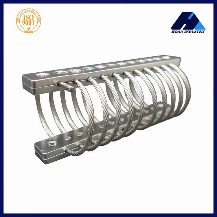 Endüstriyel Makineler için özelleştirilebilir titreşim izolasyonu JGX-0160A-3.6A Tel ip titreşim izolatörü