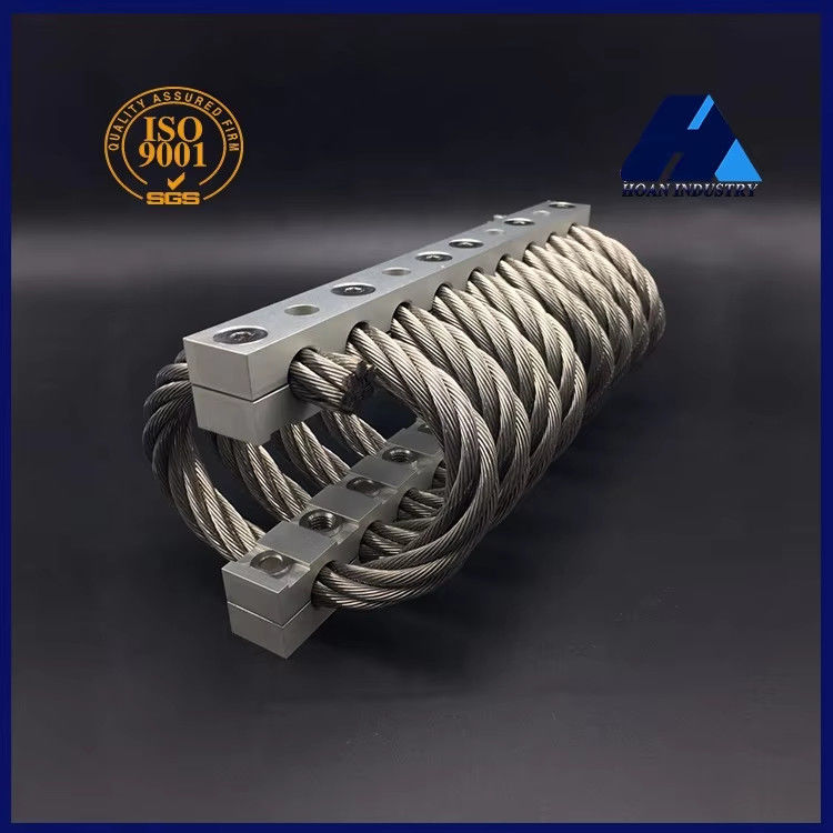 JGX-0480D-61A 61kg Max Load Kablo Halat titreşim izolatörü 244Kn/m titreşim azaltma ile