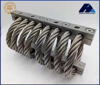 JGX-0480D-61A 61kg Max Load Kablo Halat titreşim izolatörü 244Kn/m titreşim azaltma ile