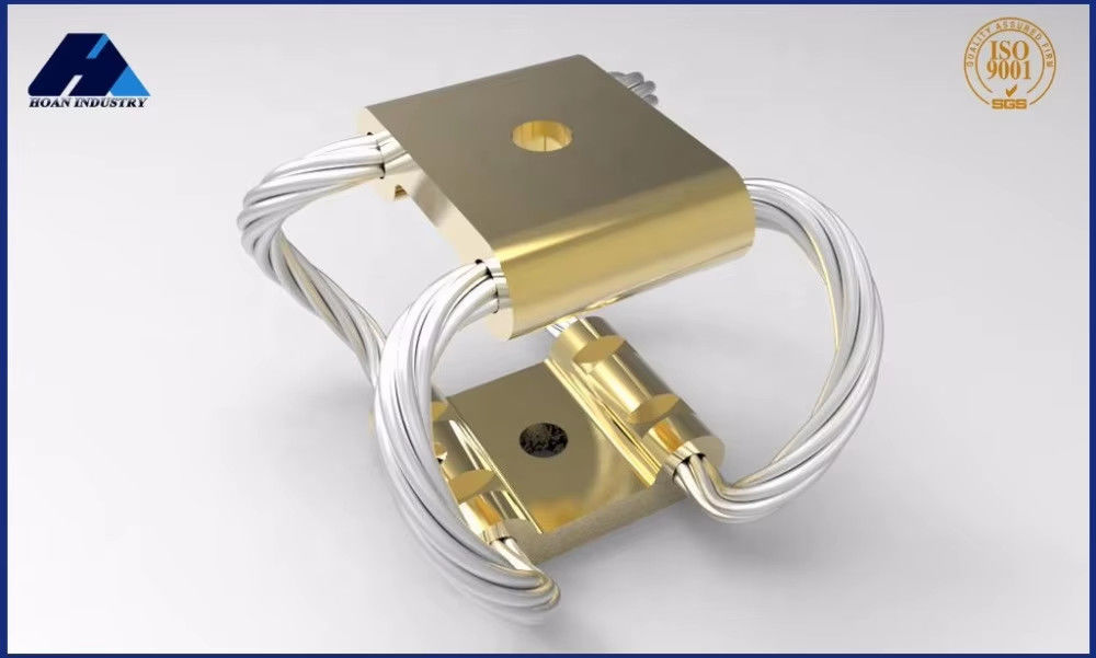 GR5-27A-A Aerospace ve askeri için çelik tel ip titreşim yalıtıcısı