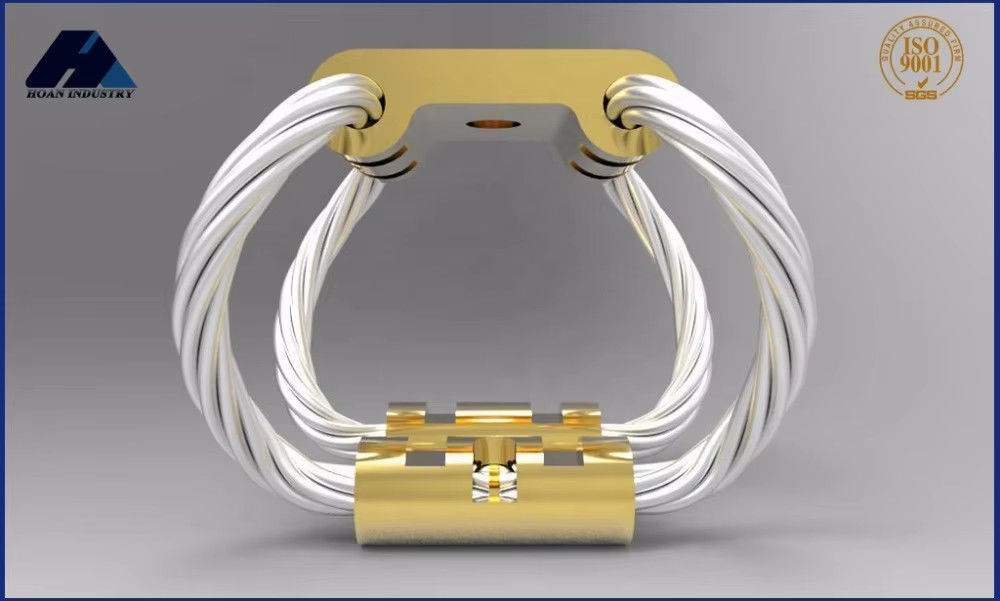 GR5-16A-A Çelik Halatlı Titreşim İzolatörü (Düşük Frekanslı Titreşimler İçin)