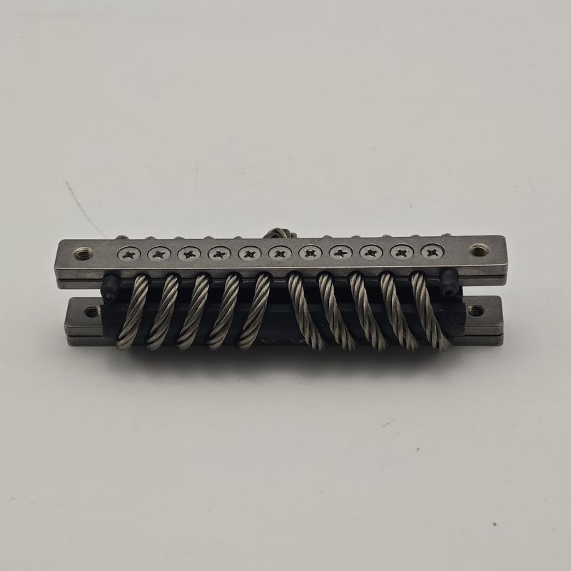 Özelleştirilmiş GX-40AN Çelik Halatlı Titreşim İzolatörü, 113mm*40mm Boyut, 32.5±mm Kalınlık ve 1000℃-1800℃ Çalışma Sıcaklığı