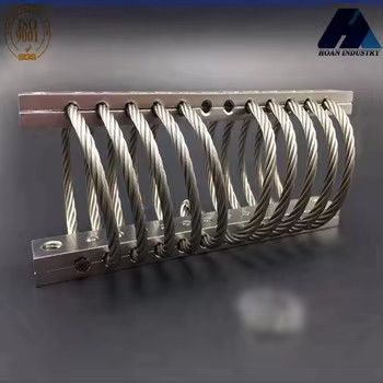 Yüksek performanslı JGX-0480A-72A hassas aletler ve yüksek hassas mekanik sistemler için tel ipi titreşim izolatörleri