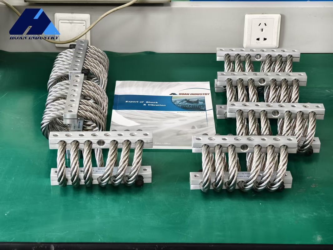 JGX-1278A-154A Uzay kısıtlı uygulamaları için hafif ve kompakt çelik tel ip titreşim izolatörleri