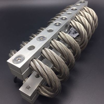 Helical Steel Wire Rope Isolator Havacılık Uzay Kompresörü Şok emici
