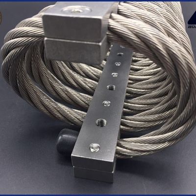 Helical Wire Rope Isolator Üreticileri Set Trailer Kompresör titreşim üreten