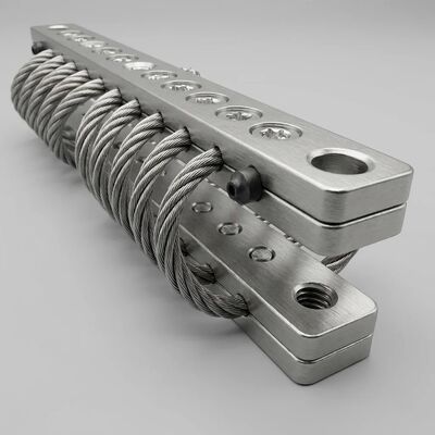 İyi bir fiyat. JGX-0480D-75A Tel Halat Titreşim İzolatörü% 100 Metal Yapı Sıfır Yaşlanma Eşzamanlı Çok Eksenli İzolasyon çevrimiçi
